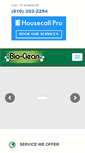Mobile Screenshot of bio-cleancarpetcleaning.com